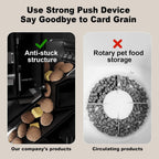 3-Cat Automatic Pet Feeder, 6L WiFi Cat Food Dispenser with APP Control, 1-10 Meal Programmable, Voice Recorder, Smart Alerts, Stainless Steel Bowls for Cats and Small Dogs (Black)